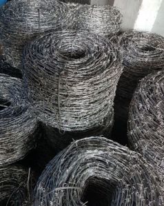 galvanized iron barbed wire