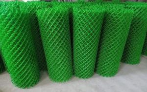 pvc coated chain link mesh fence