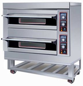 Mild Steel Double Deck Electric Bakery Oven