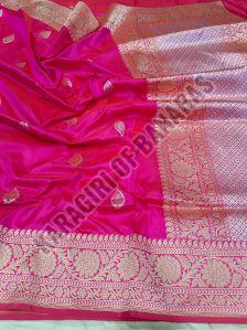 Alfi Booti Cotton Khadi Saree