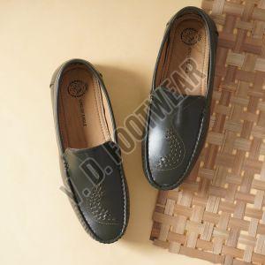 Mens Green Loafer Shoes