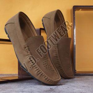 Mens Tan Brown Loafer Shoes