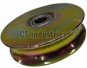 125x30 mm Exterior Bracket Round Track Wheel