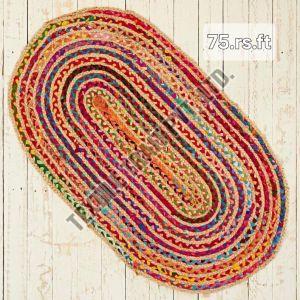 Multicolor Striped Recycled Chindi Rugs
