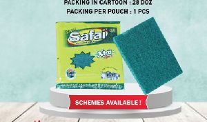 XTRAA SAFAI SCRUB PAD 4x5 10MM PAD (POUCH PACK)