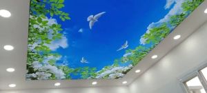 LED Stretch Fabric Ceiling