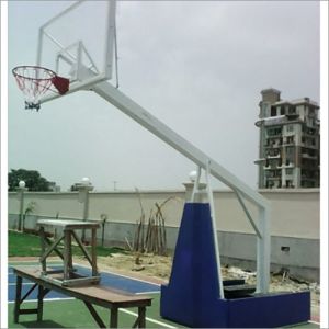 Moveable Basketball Pole