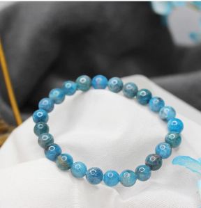 Blue Apatite Gemstone Bracelet