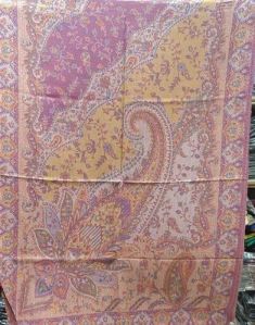 Ladies Designer Jamawar Woolen Shawl