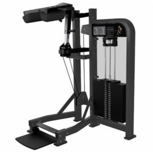 Standing calf machine