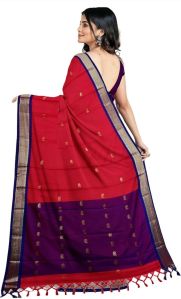 Printed Cotton Silk Saree