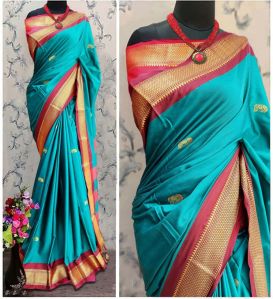 Indian Cotton Silk Saree