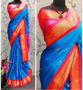 Party Wear Cotton Silk Saree