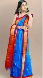 Party Wear Cotton Silk Saree