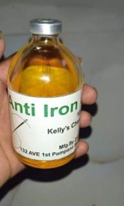 Anti Iron Chemical Liquid