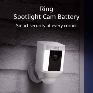 Ring Spotlight Cam Battery HD Security Camera