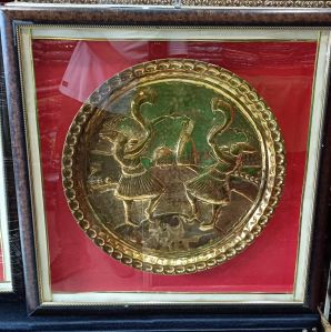 Brass Traditional Chamba Thaal