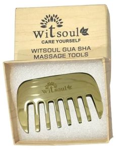 kansa comb massage tool