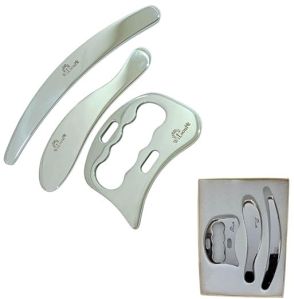 stainless steel gua sha scraping massage tool