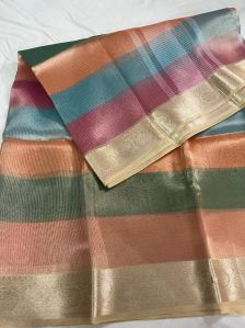 Linen Banarasi Saree