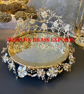 Brass Cake Stands