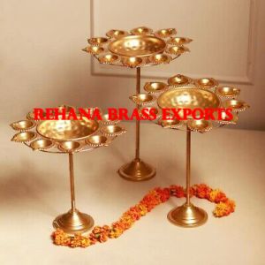 diwali gift iron urli set