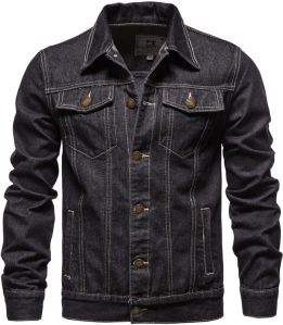 Mens Denim Slim Fit Jacket