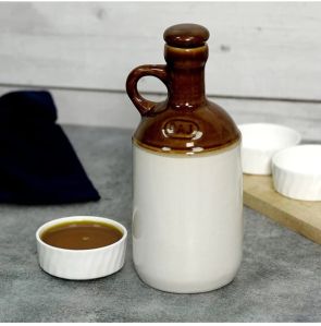 Ceramics oil bottles (1 kg oil bottle )