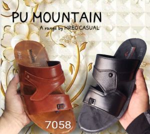 pu mountain mens slipper