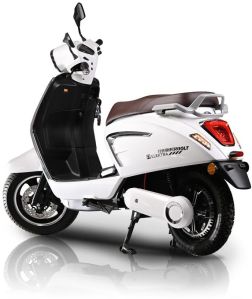 Thunderbolt Elektra White Electric Scooter