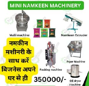 Mini plant namkeen machinery