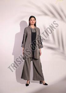 Earthen Bead Embellished Co-Ord Set