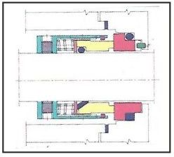 UBME152 Unbalanced Multi Spring Seal With O Ring