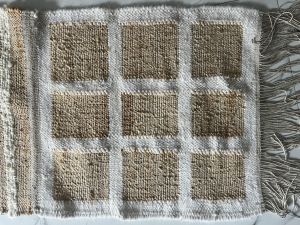 handmade wool jute durries