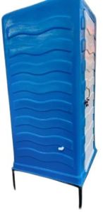 3 Feet Blue FRP Portable Toilet