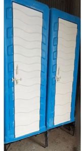 6 Feet Blue FRP Portable Toilet