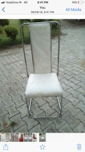 high back chair