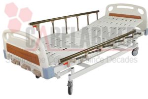 ICU Bed Mechanical With Collapsible side railing