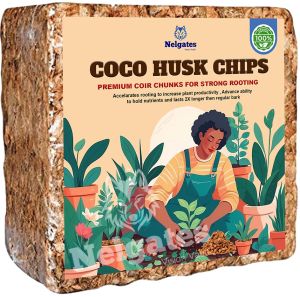 Nelgates Cocohusk Chips 5kg Low EC