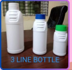 HDPE Three Line Bottle