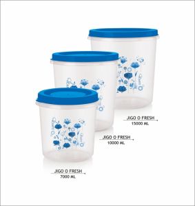 Jigo Round Kitchen Container ( Storage)