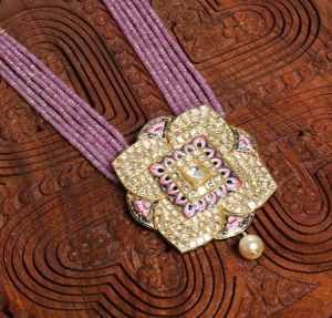 Kundan Polki Pendant