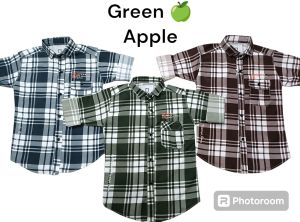 Boys Regular Fit Checkered Shirt