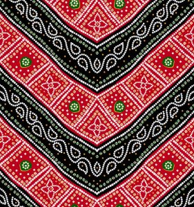 Bandhani Printed Fabric