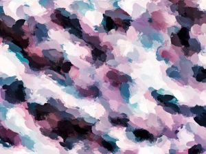 Abstract Printed Fabric