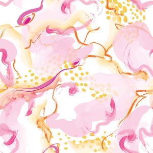 Abstract Printed Fabric