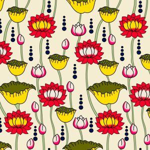 Pichwai Printed Fabric