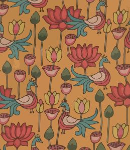 Pichwai Printed Fabric