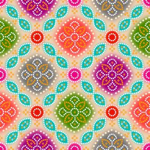 Bandhani Printed Fabric
