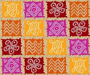 Bandhani Printed Fabric